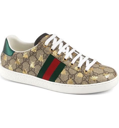 gucci ace sneakers no bee|Gucci ace sneakers nordstrom.